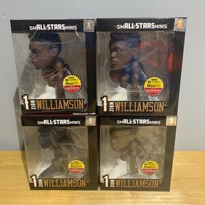 Excite NBA SMALL-STARS Minis Zion‎ Williamson Collectible Figure Red/Navy Lot 4